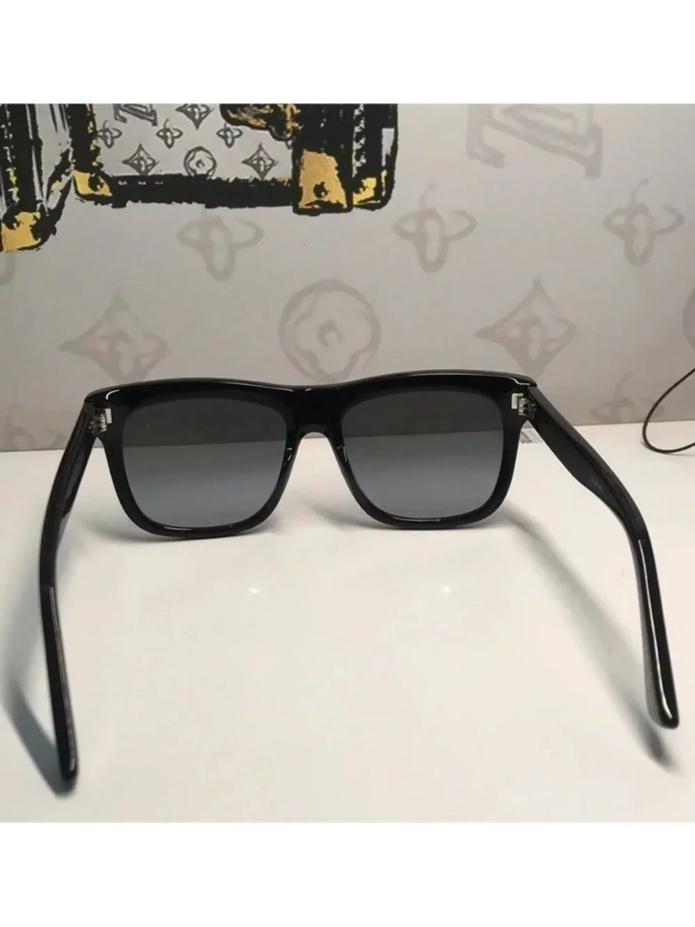 Luxury New Authentic Gucci GG0158SN 001 Sunglasses ✨